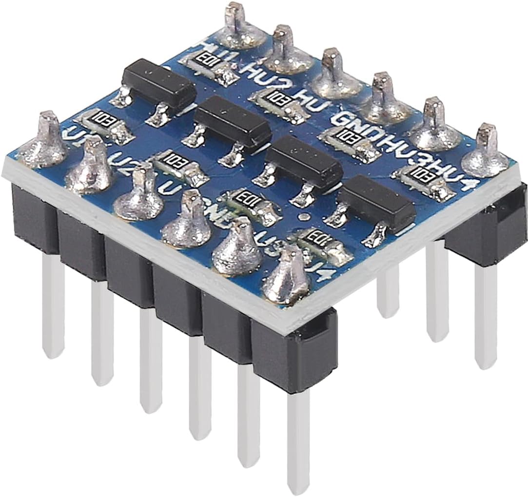 8pcs 4 Channel IIC I2C Logic Level Converter Bi-Directional Module 3.3V-5V Shifter Modules for Raspberry Pi Microcontrollers