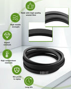 Belt Fit for 52" Husqvarna Collection System 966529103 Replace 575621701