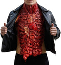 Scary Zombie Chest Piece for Adults Bloody Skeleton Halloween Costume Prop | Wearable Exposed Intestines Torso, Gory