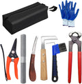 10 inch Farrier Tool Kits, 8 Piece, Horse Goat Hoof Trimmers