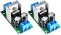 DEVMO 2PCS 6-15V AC or DC to 5V DC L7805 LM7805 Voltage Rectifier Regulator Power Supply Module