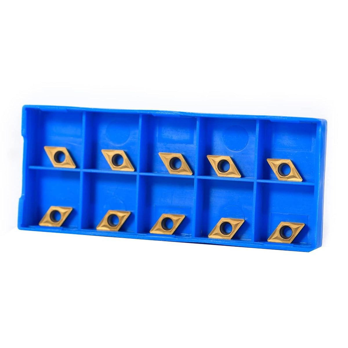 DCMT070204-HM YBC251 Carbide Inserts Indexable Inserts Golden Carbide Lathe Turning Inserts for Processing Steel Stainless Steel