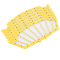 Fdit Replacement Vacuum Filters 6 Pack, Dual Layer 14 x 6 cm