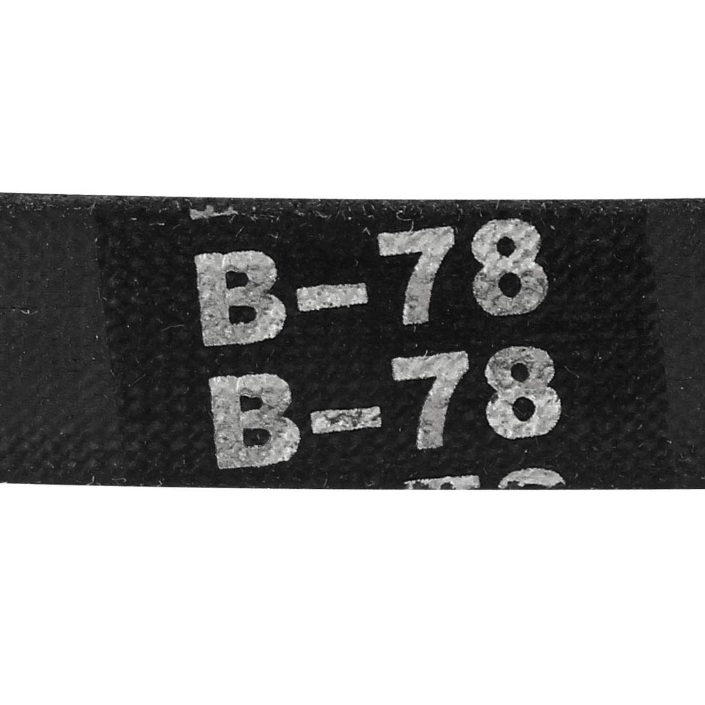 uxcell B-78 V-Belts 78" Inner Length, B-Section Rubber Drive Belt