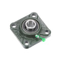 uxcell UCF204 Flange Block Bearings 20mm Bore Cast Iron Bearing Unit Set
