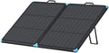 100W Portable Solar Panel, 25% High Efficiency for Power Stations | 100 Watt Foldable Suitcase, Fast Setup with