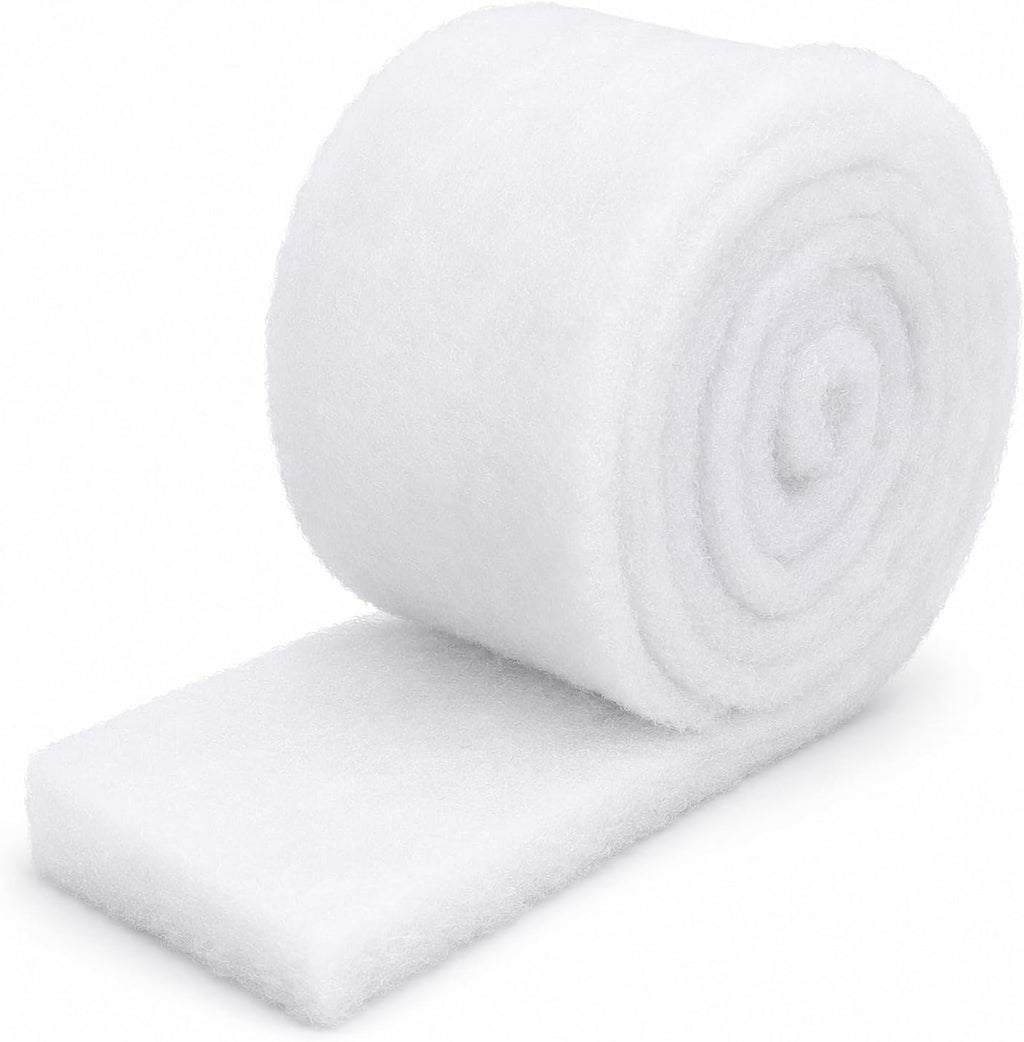 Filter Floss for Fish Tank, Aquarium Filter Floss Rolls, 5.1x157 in