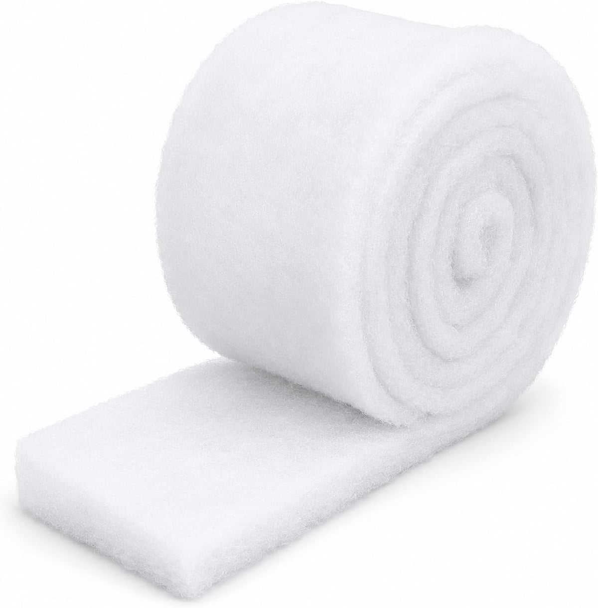 Filter Floss for Fish Tank, Aquarium Filter Floss Rolls, 5.1x157 in