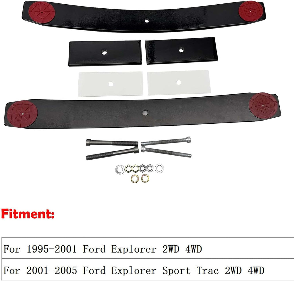 BST BSSP Leaf Spring Add A Leaf Lift 1.5"-2" Rear for Ford Explorer