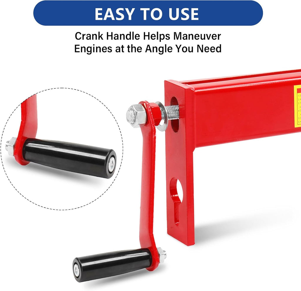 Engine Load Leveler,Heavy Duty Steel Engine Hoist Leveler Shop Crane Lift Hoist