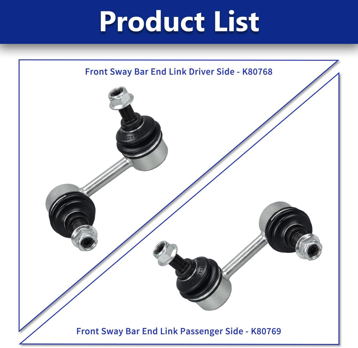 Front Sway Bar Links Fit for 2006-2011 Honda Civic