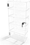 5 Shelf Acrylic Lockable Display Case for Jewelry & Valuables | 5 Shelf, Acrylic, Lockable Display Case, Jewelry