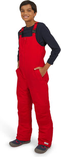 Unisex Kids Squall Waterproof Adjustable Insulated Iron Knee Snow Bib Overalls