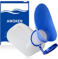 Unisex Urinal, Portable Toilet Urinal for Men and Women, Pee Bottle with a Sealed Lid and Funnel for Elderly Kids and