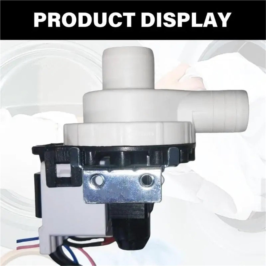 Washing Machine Drain Pump, Water Drainage Pump Motor for Washer/Drum Washer