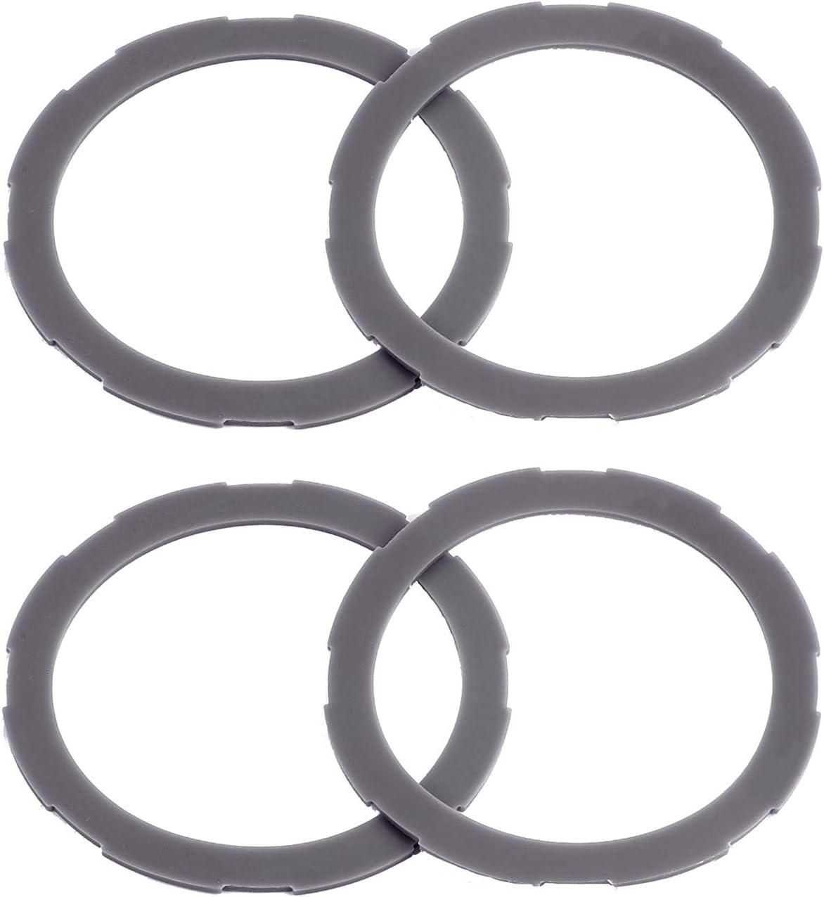 4-Pack Blender Gaskets Compatible with Oster Pro 1200 | Silicone O-ring seals replace 182341-000-842 for Oster Pro