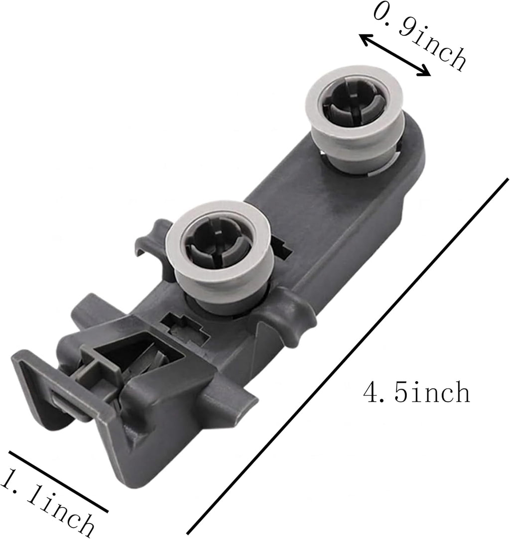 W10350401 Dishwasher Rack Roller 2-Pack for Whirlpool, Kenmore, KitchenAid