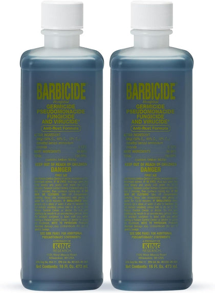 Disinfectant Concentrate, Pint 16 Fl Oz, 2 Pack | EPA-Registered, Hospital-Grade Germicide, For Salons & Barbershops
