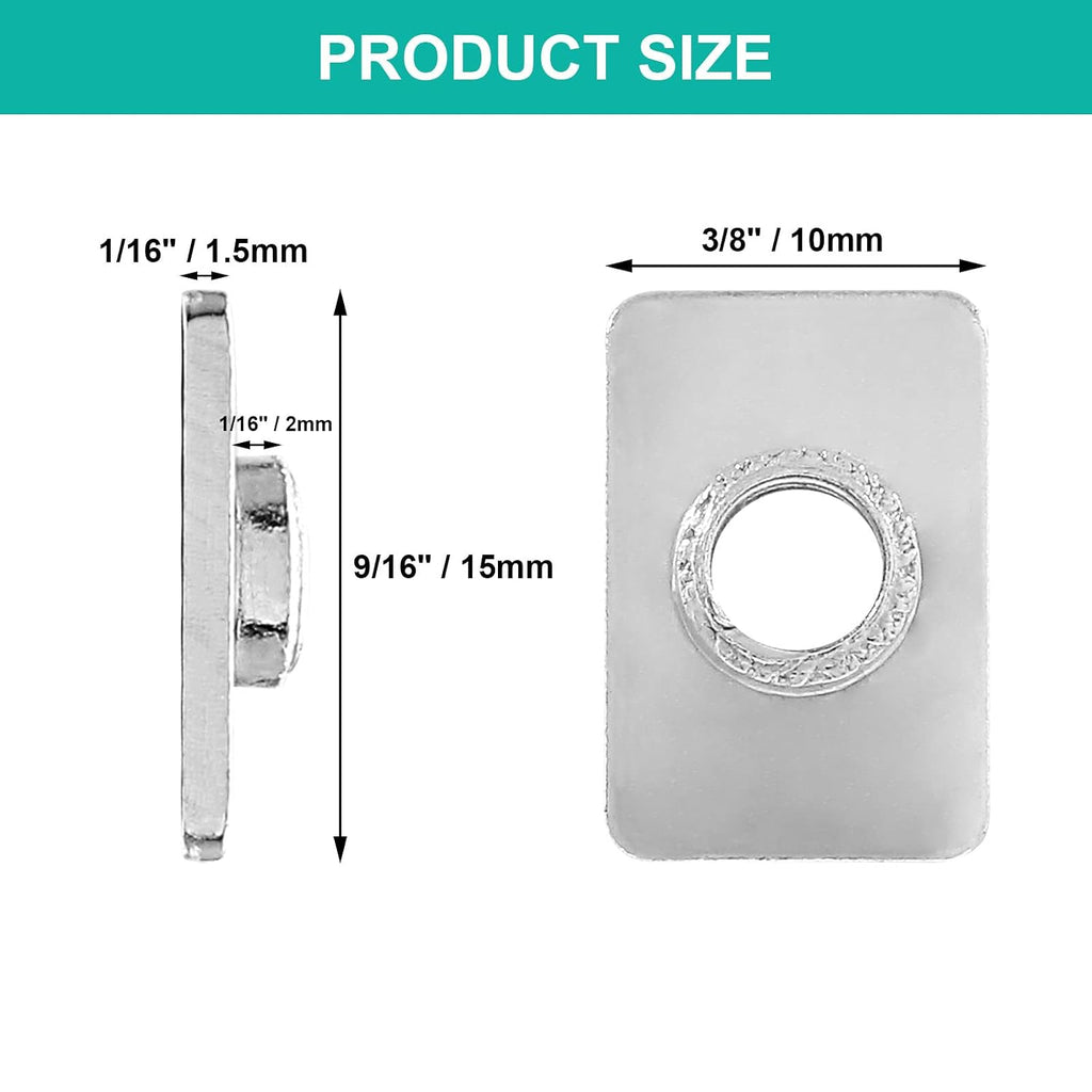 M5 Flat Sliding T-Nuts, 100pcs, 2020 Series