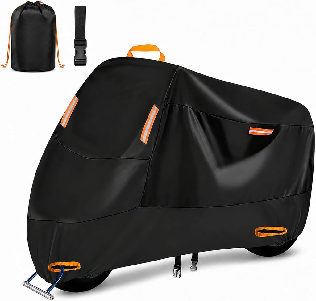 Motorcycle Cover Waterproof Outdoor Heavy Duty, 86" for Dirt Bike