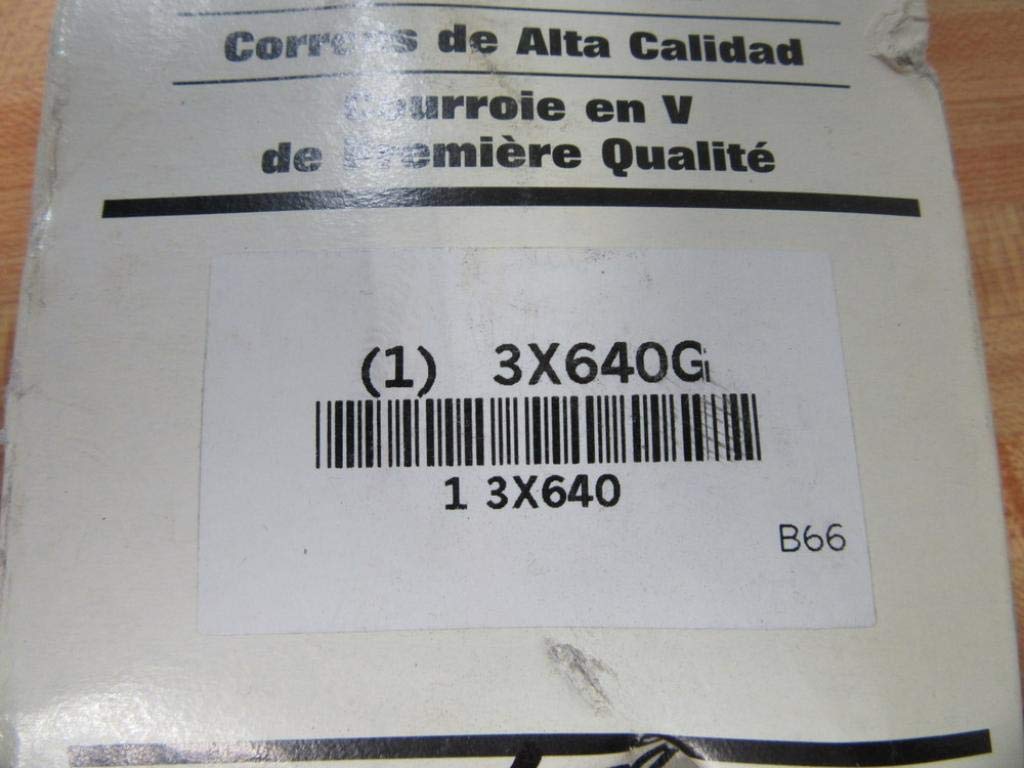 Dayton B-66 V-Belt 3X640G