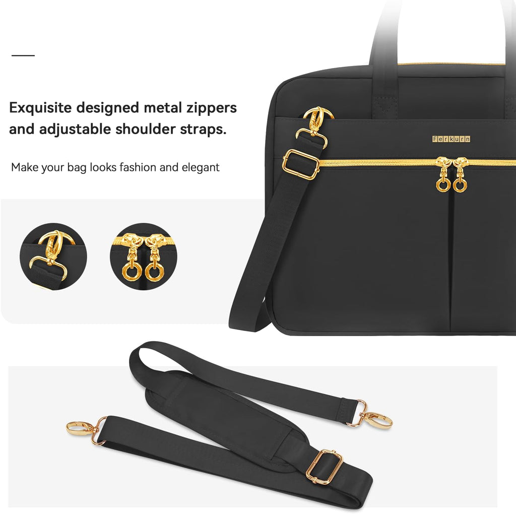 17 17.3 Inch Laptop Bag Case Women Men Compatible with HP OmniBook Envy Omen Pavilion/LG Gram/Dell Inspiron