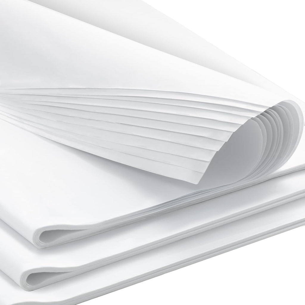 270 Sheets 20" x 20" White Tissue Paper for Gift Bags Wrapping
