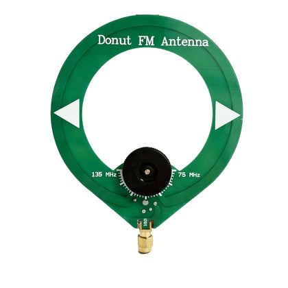 Donut FM Mini Loop Antenna 75MHz-135MHz