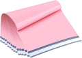 Large Poly Mailers 14.5x19 Inch Light Pink 50 Pack Shipping Bags