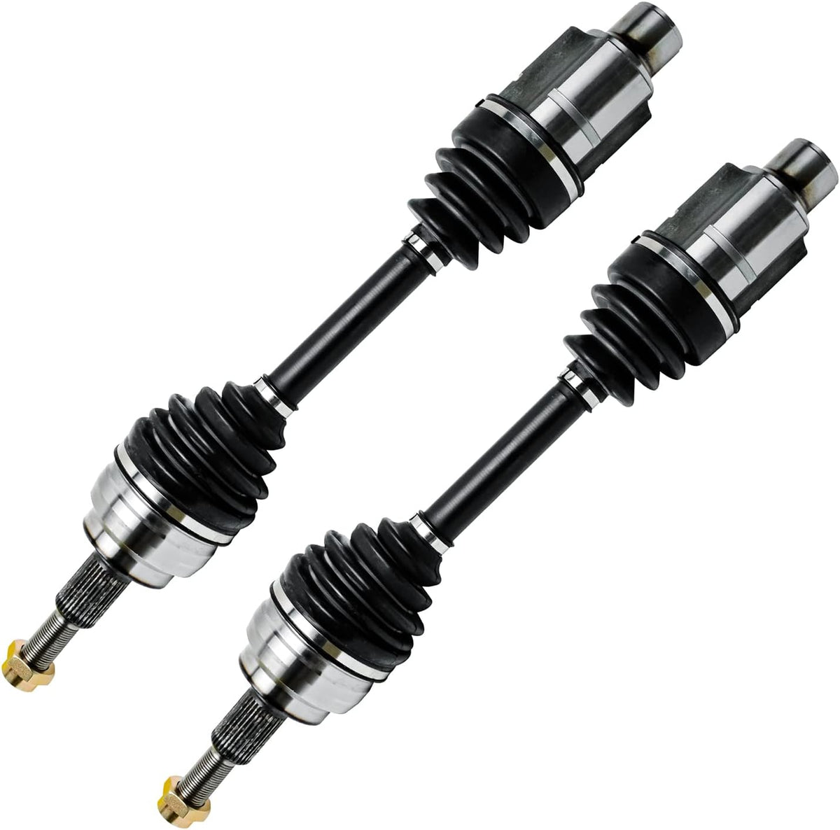 Detroit Axle - 4WD Front 2pc CV Axles for 2006-2010 Dodge Ram 1500