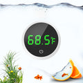 Fish Tank Thermometer Aquarium Thermometer Wireless Touch Stick Digital Aquarium Thermometer LED Display ±1°F for