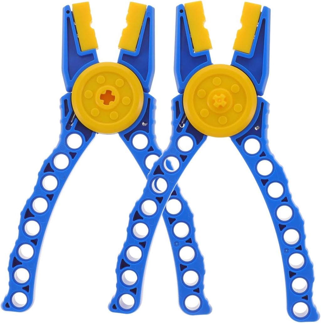 2pcs Multi-Functional Brick Separator Tool Set Toy Assembly and Disassembly Pliers Sturdy Plastic Brick Accessories