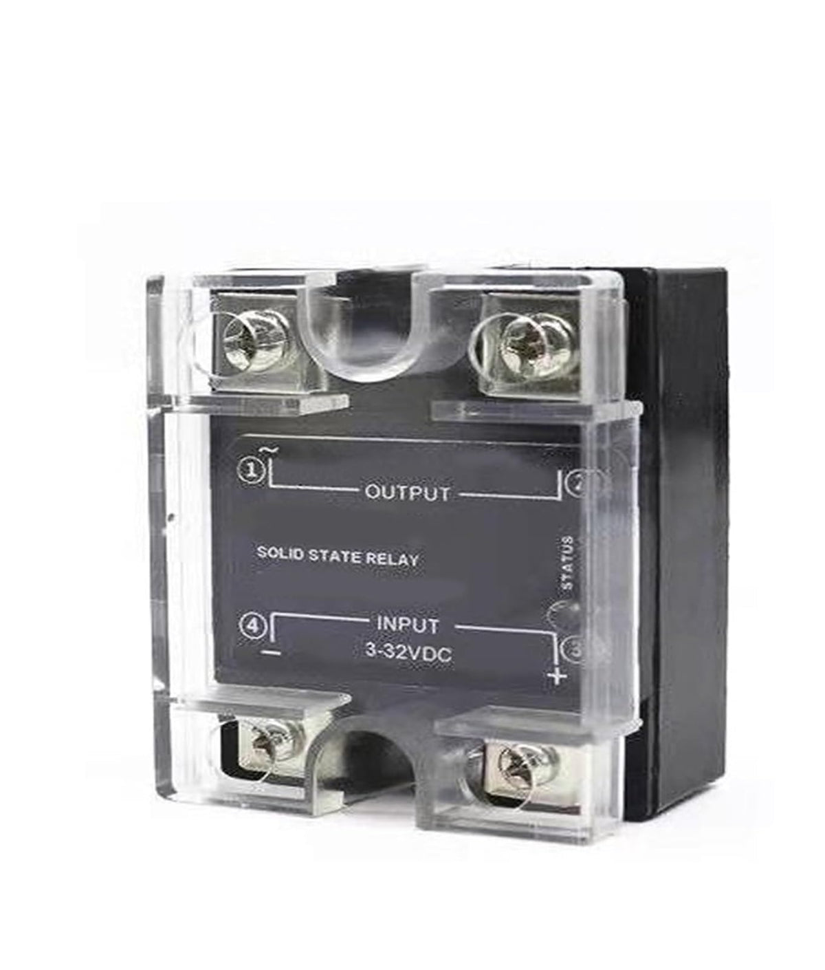 10A 25A 40A DD NC Normally Closed SSR Single Phase DC Control DC Heat Sink SSR-25DD 40DD,Solid State Relay (Size : 10DD)