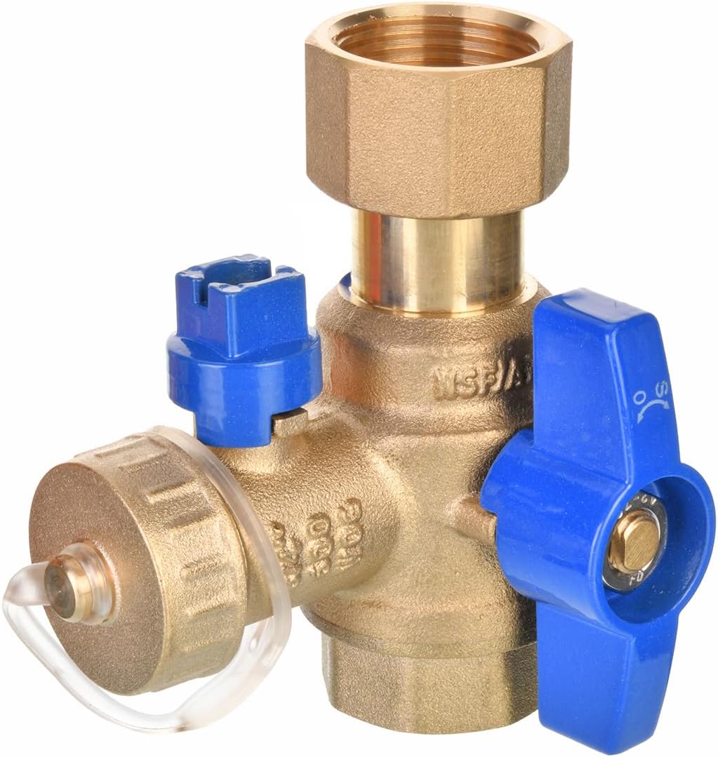 Rheem RTG20326 Tankless Water Heater Brass Isolation Valve Kit, 3/4 in.