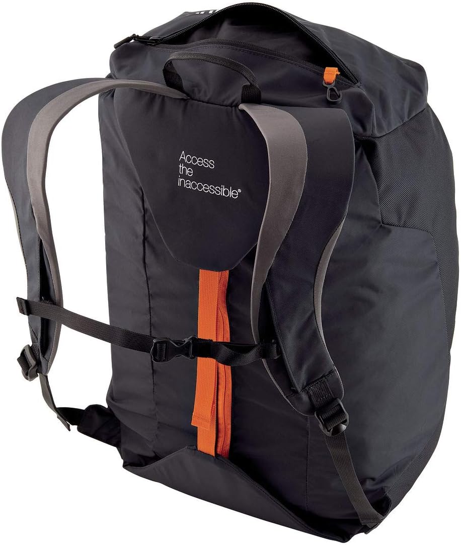 KLIFF Rock Climbing Rope Bag - Gray | 36-Liter Rope Bag for Sport Climbing with Removable Tarp