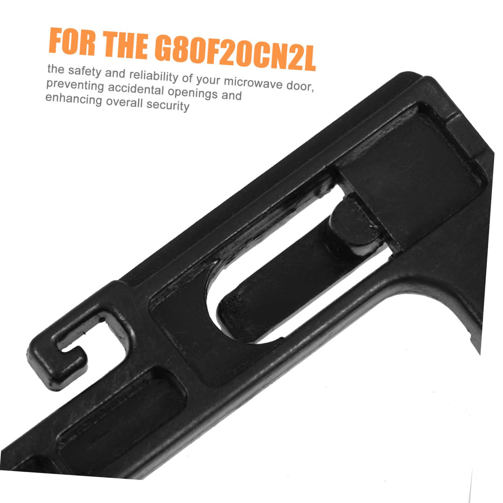 Microwave Oven Door Latch Hook Replacement Part, Black ABS