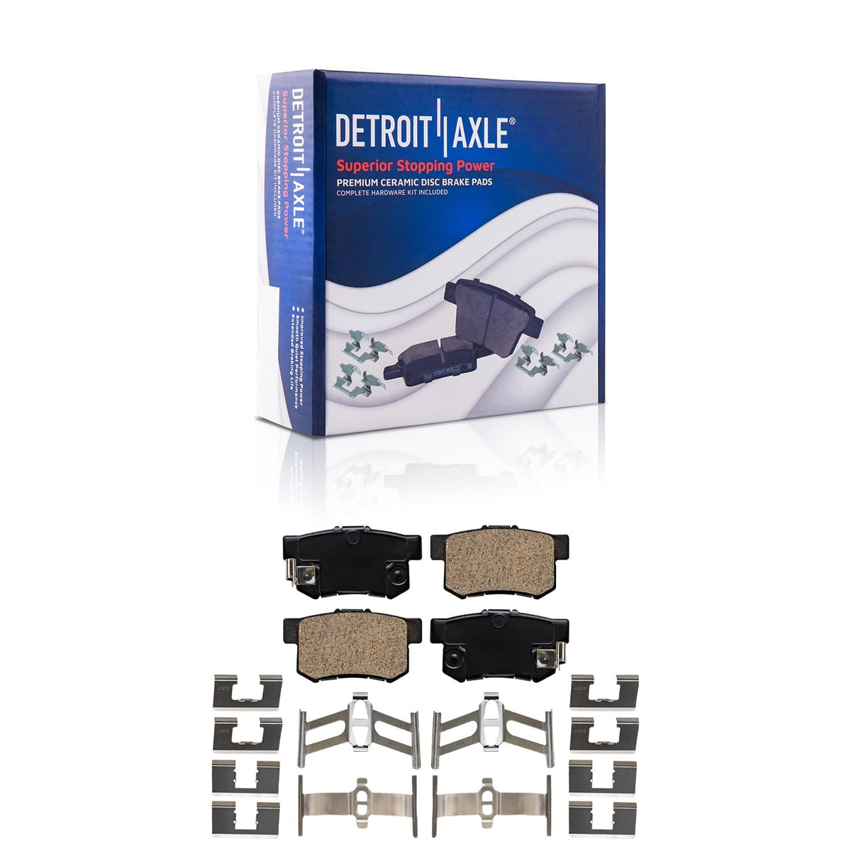 Front & Rear Brake Kit for 2003-2007 Honda Accord