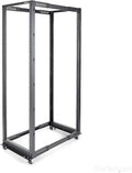 StarTech 42U 4-Post Open Frame Rack, 19in, 22-40in, 1323lb/600kg