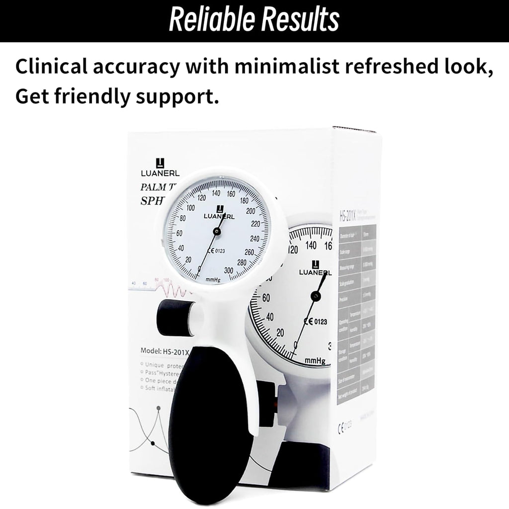Manual Blood Pressure Cuff Adult 9”-21” Inches (22-53CM) (Large/XL)- Aneroid Sphygmomanometer -Extra Large with