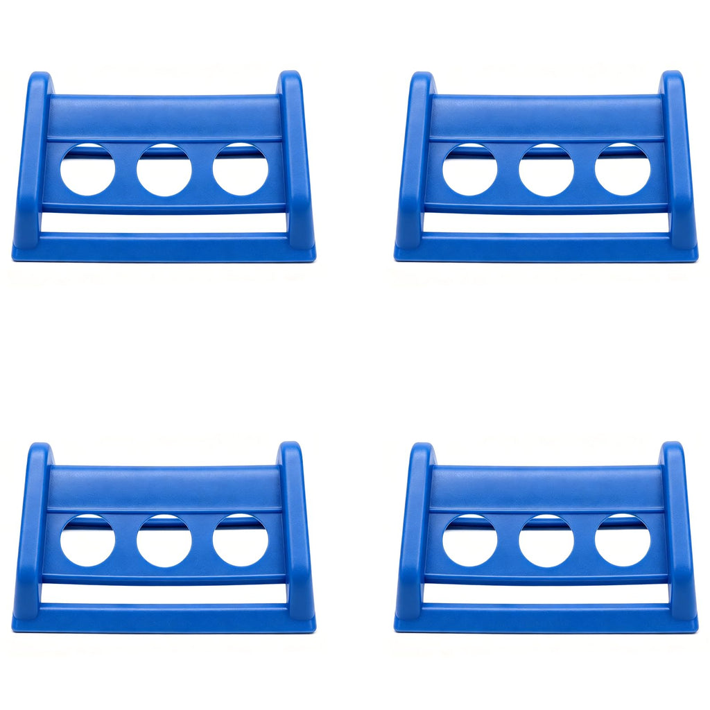 10 PCS Edge Corner Tie Down Protector Plastic Cargo Strap Edge Protector for Cargo Loading Protection (Blue)