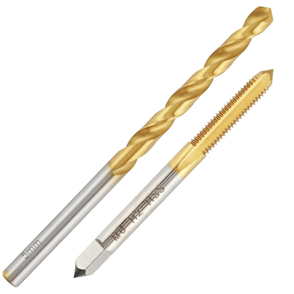 M6x1 Ti-Coated Tap and 5mm Drill Bit Set