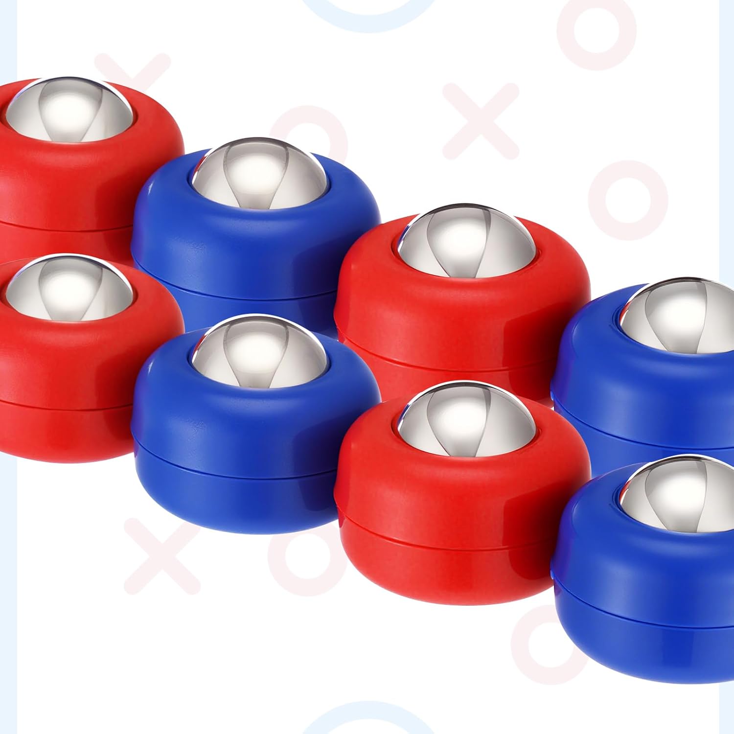 Mini Shuffleboard Replacement Puck Tabletop Equipment Rollers Set Shuffleboard Curling Accessories