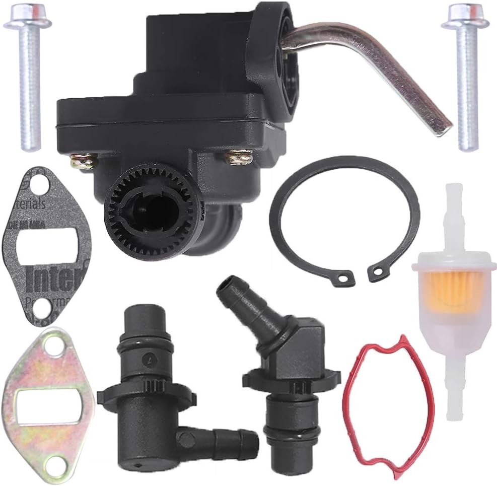 Anxingo 12 559 02-S Fuel Pump for Kohler CV13S CV14S CV15S CV16S CH11S CH12.5S CH13S CH15 CV430 CV460 CV490 CV491 CV491 CV492 Engine John Deere L110 LT133 LT155 LX255 GT225 Lawn Mower Garden Tractors