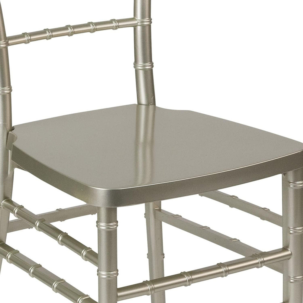 Hercules Stacking Resin Chiavari Chair, 2-Pack