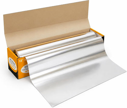 Ultra-Thick Commercial Heavy Duty Foil Roll 18" Wide x 500 Sq Ft