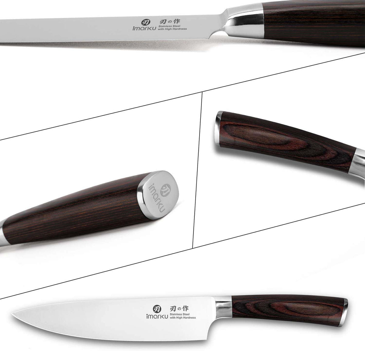 Japanese Chef Knife-Sharp Kitchen Knife 8 Inch, Gift for Mom & Dad