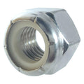 BCP Fasteners 1/4-20 Zinc-Plated Nylon Insert Hex Lock Nuts, 50 Pack