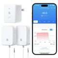 WiFi Refrigerator Thermometer Sensor with Alarm, 2-Pack & Gateway