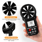 BTMETER BT-100WM Handheld Anemometer, Wind Speed Meter, Digital Barometer