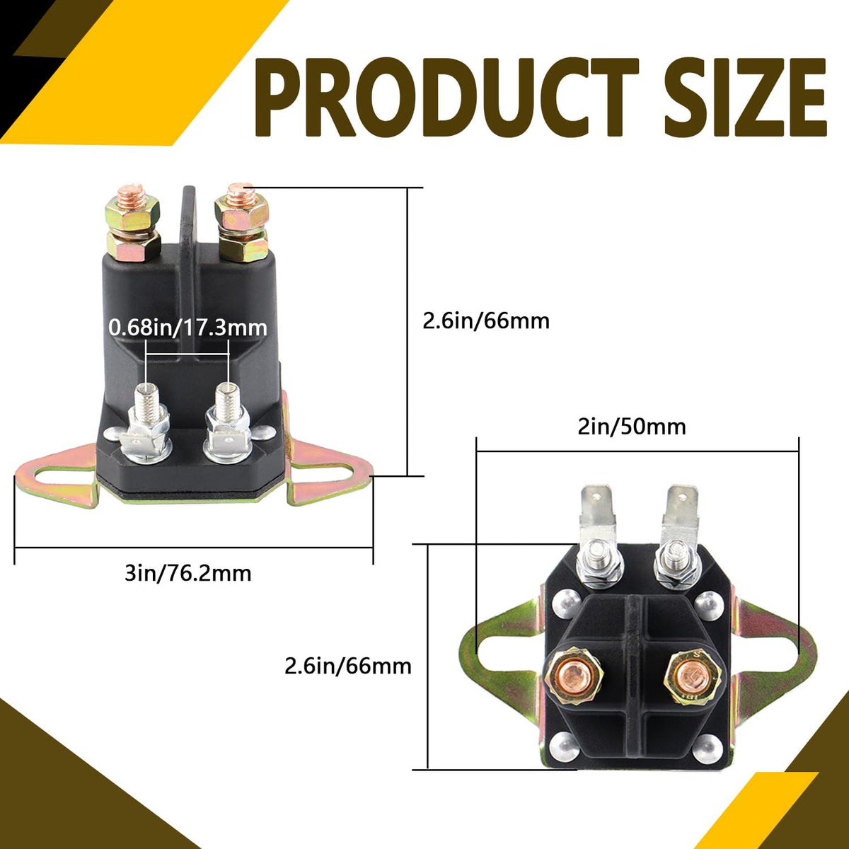 117-1197 Starter Solenoid Compatible with Toro Exmark Timecutter Zero Turn